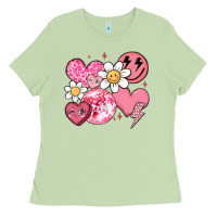 Matcha retro valentines day Ladies Tee - MaliasSmallBusiness