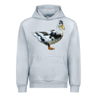 Heather Grey Ancona Duck Urban Hoodie - LillyAllenDesigns
