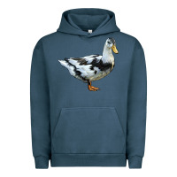 Pigment Midnight Navy Ancona Duck Urban Hoodie - LillyAllenDesigns