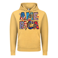 Vintage Mustard america 4th of july Vintage Hoodie - Artiststas