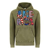 Vintage Olive america 4th of july Vintage Hoodie - Artiststas