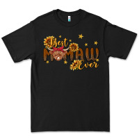 Black best mamaw ever cow Premium Tee - MaliasSmallBusiness