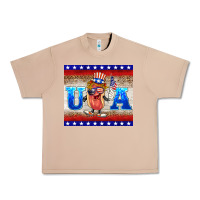Burro usa hot dog Urban Heavy Tee - BarkalooDesign