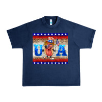 Usa Hot Dog Urban Heavy Tee | Teevron