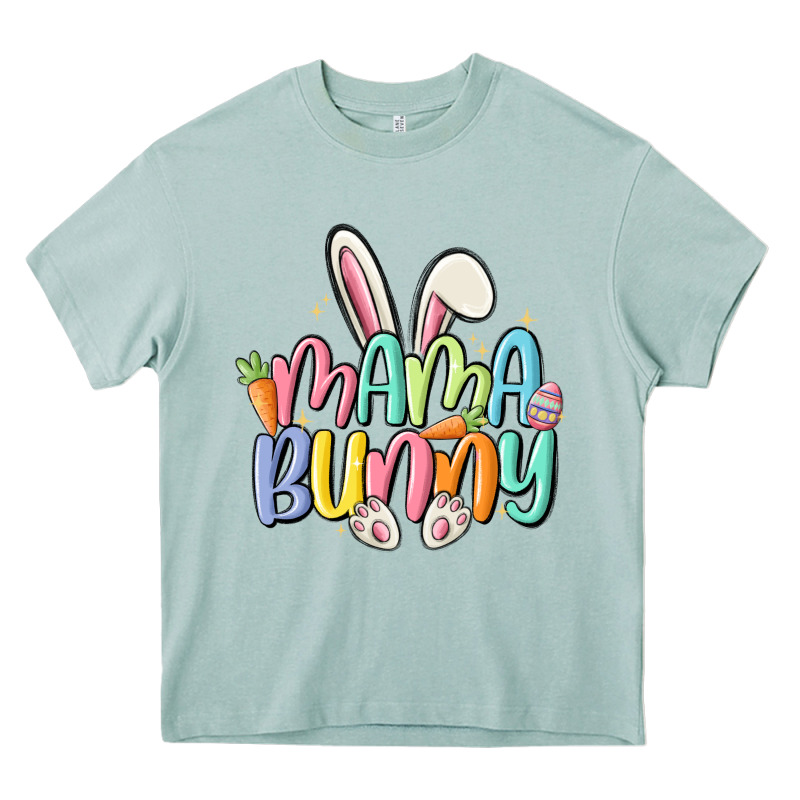 Mama Bunny Heavy Core Tee by MaliasSmallBusiness | Teevron