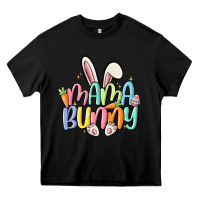 Black mama bunny Heavy Core Tee - MaliasSmallBusiness