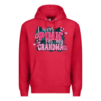 Cardinal i wear pink for my grandma Premium Hoodie - FaDigitalArtStudio