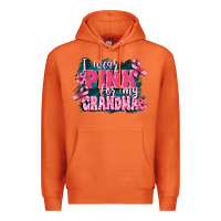 Carrot i wear pink for my grandma Premium Hoodie - FaDigitalArtStudio