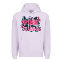 Lilac i wear pink for my grandma Premium Hoodie - FaDigitalArtStudio