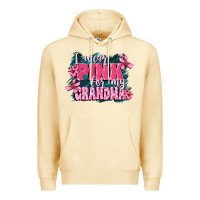 Pina Colada i wear pink for my grandma Premium Hoodie - FaDigitalArtStudio