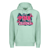 Seafoam i wear pink for my grandma Premium Hoodie - FaDigitalArtStudio