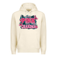 Tofu i wear pink for my grandma Premium Hoodie - FaDigitalArtStudio