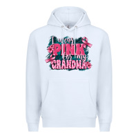 White i wear pink for my grandma Premium Hoodie - FaDigitalArtStudio