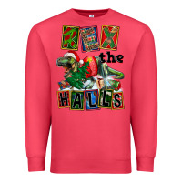 Cardinal Rex The Halls Premium Sweatshirt - FaDigitalArtStudio