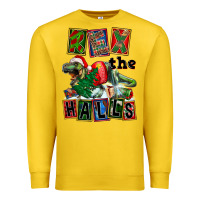 Lemon Rex The Halls Premium Sweatshirt - FaDigitalArtStudio