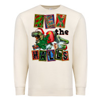 Sandshell Rex The Halls Premium Sweatshirt - FaDigitalArtStudio