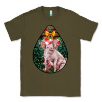 Army Green christmas pig Classic Tee - LillyAllenDesigns