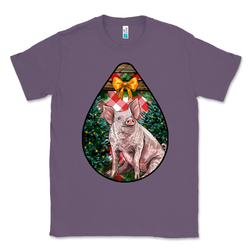 Christmas Pig Classic Tee by LillyAllenDesigns | Teevron