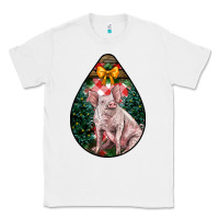 White christmas pig Classic Tee - LillyAllenDesigns