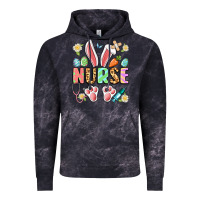 Cloud Black easter nurse bunny Vintage Hoodie - Artiststas