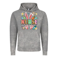 Cloud Rock easter nurse bunny Vintage Hoodie - Artiststas