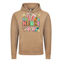 Vintage Coffee easter nurse bunny Vintage Hoodie - Artiststas