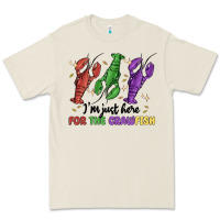 Bone i'm just here for the crawfish Premium Tee - MaliasSmallBusiness