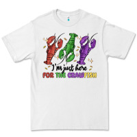 White i'm just here for the crawfish Premium Tee - MaliasSmallBusiness