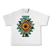 Lunar Rock aztec leopard sunflower Urban Heavy Tee - JahusDesignShop