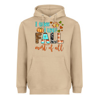Mushroom i think i love fall most of all Heavyweight Hoodie - BundleAndBundleShop