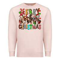 Merry Christmas Pigs Premium Sweatshirt | Teevron