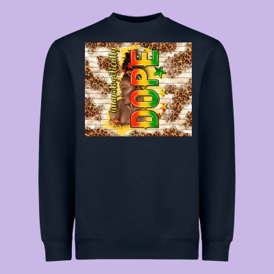 Unapologetically Dope Heavyweight Sweatshirt Designed By Tumblerdesignbyshophia