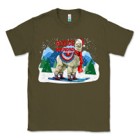 Army Green fleece navidad alpaca mountains Classic Tee - LillyAllenDesigns