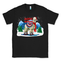 Black fleece navidad alpaca mountains Classic Tee - LillyAllenDesigns