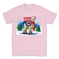 Bubblegum Pink fleece navidad alpaca mountains Classic Tee - LillyAllenDesigns