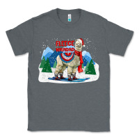 Charcoal Heather fleece navidad alpaca mountains Classic Tee - LillyAllenDesigns