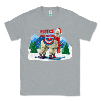 Heather Grey fleece navidad alpaca mountains Classic Tee - LillyAllenDesigns