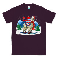 Plum fleece navidad alpaca mountains Classic Tee - LillyAllenDesigns