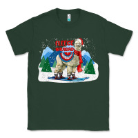 Sports Green fleece navidad alpaca mountains Classic Tee - LillyAllenDesigns