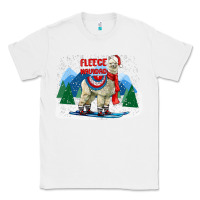 White fleece navidad alpaca mountains Classic Tee - LillyAllenDesigns