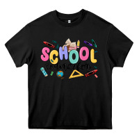 Black school counselor Heavy Core Tee - MaliasSmallBusiness