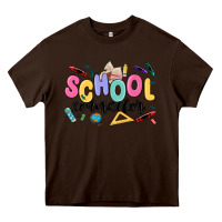 Chocolate Brown school counselor Heavy Core Tee - MaliasSmallBusiness