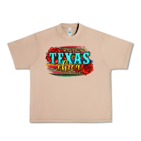 Burro Texas Chica with roses Urban Heavy Tee - Jasminsmagicworld