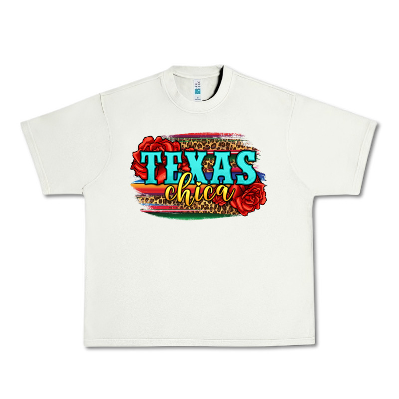 Texas Chica With Roses Urban Heavy Tee by Jasminsmagicworld | Teevron