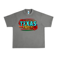 Tornado Texas Chica with roses Urban Heavy Tee - Jasminsmagicworld