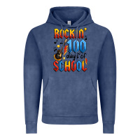 Vintage Denim rockin' 100 days of school Vintage Hoodie - Artiststas