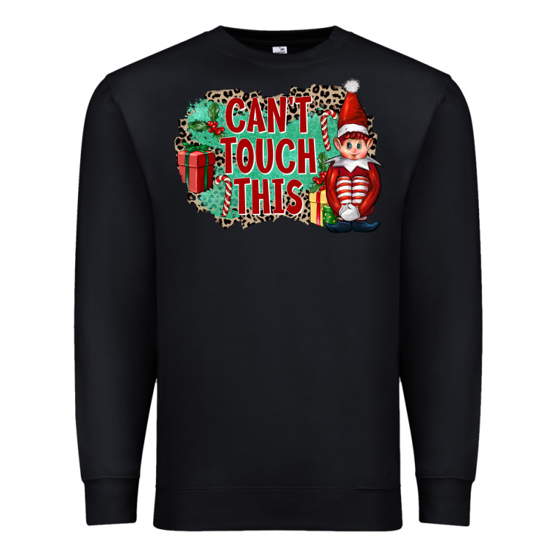 Christmas Can't Touch This Elf Premium Sweatshirt by FaDigitalArtStudio | Teevron