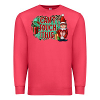 Cardinal Christmas Can't Touch This Elf Premium Sweatshirt - FaDigitalArtStudio