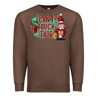 Chestnut Christmas Can't Touch This Elf Premium Sweatshirt - FaDigitalArtStudio
