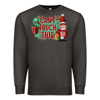 Smoke Christmas Can't Touch This Elf Premium Sweatshirt - FaDigitalArtStudio